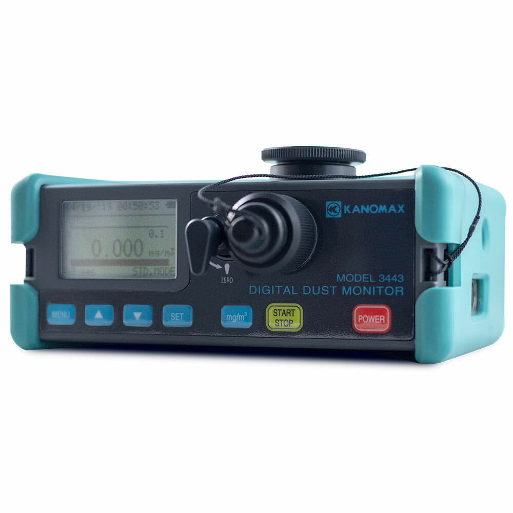 Equipo portátil Kanomax 3443 para medición de partículas PM10 en tiempo real