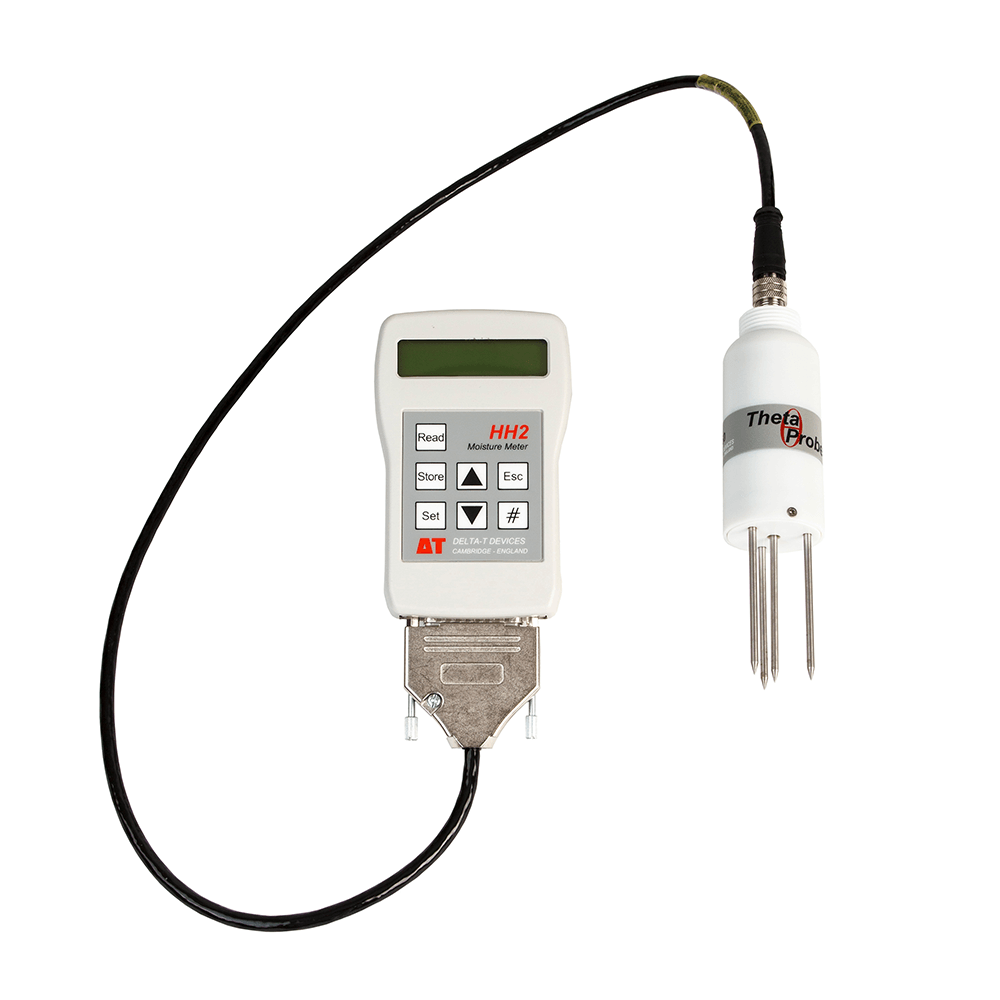 Medidor de Contenido de Humedad Delta-T ML3 ThetaProbe con sonda y unidad de lectura