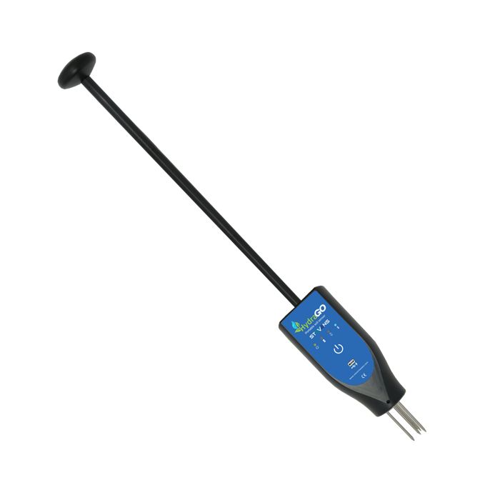 Medidor de Humedad, Temperatura y Conductividad Stevens HydraGO con sonda portátil