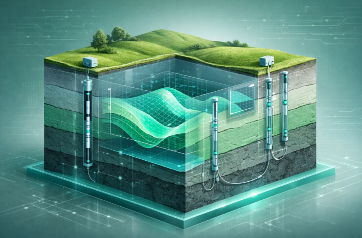 Modelo 3D de Digital Twin aplicado a proyectos geotécnicos