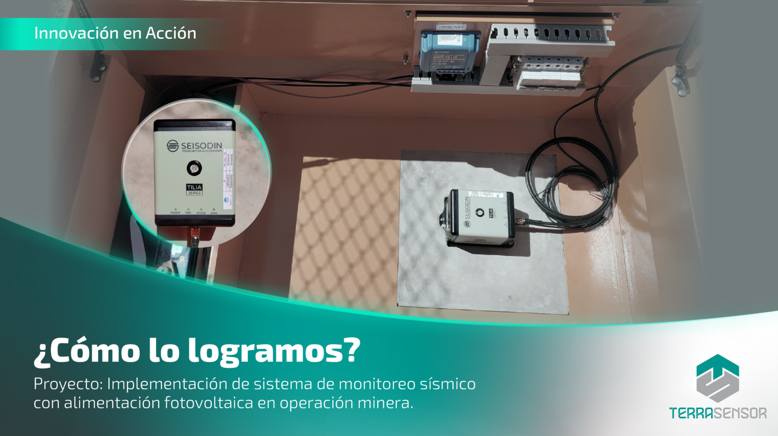 Implementación de sistema de monitoreo sísmico